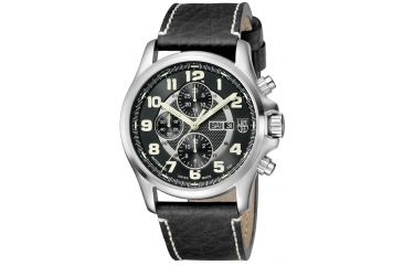 Image of LUMINOX Field Valjoux Automatic Chronograph Watch, Black/Ivory, 48mm A.1861