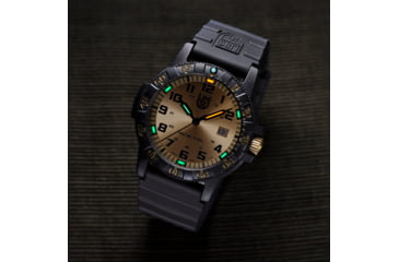 Image of Luminox Leatherback Sea Turtle Giant Outdoor Watch, Gold/black - XS0325GP