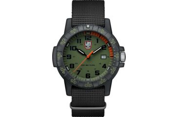 Image of Luminox Leatherback Sea Turtle Giant Watches, Black/Green, 44 mm, 337