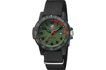 Image of Luminox Leatherback Sea Turtle Giant Watches, Black/Green, 44 mm, 337