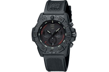 Image of Luminox Navy Seal Chronograph 3580 Series Watches, Black/Black, 45mm, XS.3581.SIS