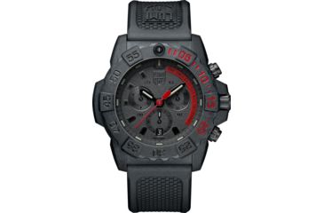 Image of Luminox Navy Seal Chronograph Watches, Black/Red/Black, 45 mm, 3581.EY