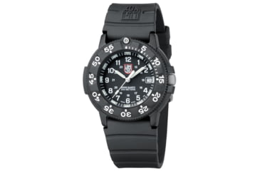 Image of Luminox Navy Seal Dive Watch, Black Dial, Dive Strap NS3001