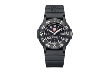 Image of Luminox Navy Seal Dive Watch, Black Dial, Dive Strap NS3001