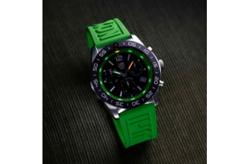 Image of Luminox Pacific Diver Chronograph 3140 Series, Black/Green, 44mm, XS.3157.NF