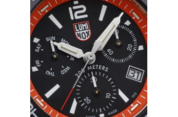 Image of Luminox Pacific Diver Chronograph 3140 Series, Black/Orange, 44mm, XS.3149