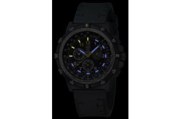Image of LUMINOX Recon Leader Chronograph Watch, Black/White/Yellow, 46mm A.8842.MI