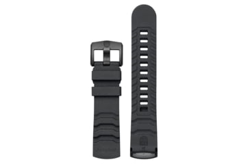Image of Luminox Watches Integrated Rubber Watch Strap, 24 mm, Black, integrated-rubber-watch-strap-24-mm-black