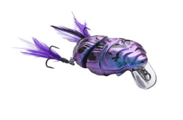 Image of Lunkerhunt Battle Beetle Bait, Cobalt, 2.25in &amp; 5/8 oz, BEET02