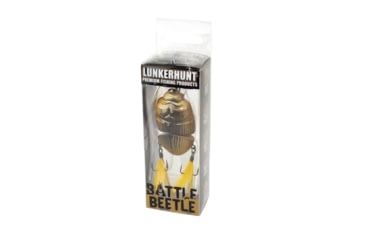 Image of Lunkerhunt Battle Beetle Bait, Scarab, 2.25in &amp; 5/8 oz, BEET06