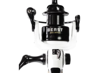 Image of Lunkerhunt Beast Spinning Rod Combo, White, 6ft 8in, SBEACOM01