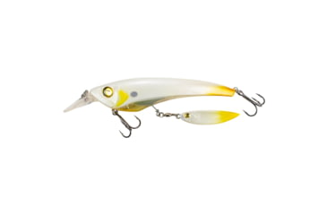 Image of Lunkerhunt Boshi Blade Bait, Bone Orange, 4.3in &amp; 5/8 oz, UNSPJKB07
