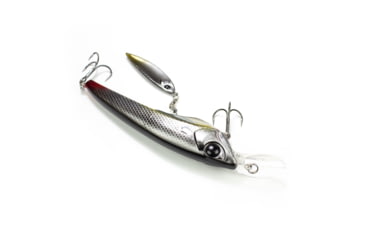 Image of Lunkerhunt Boshi Blade Bait, Silver Side, 4.3in &amp; 5/8 oz, UNSPJKB02