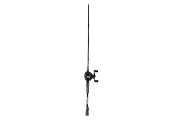 Image of Lunkerhunt Combat Baitcaster Rod Combo, Camo Grey - Right, 7ft, BCCOMCOM01