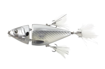 Image of Lunkerhunt Easy Prey Bait, Chrome, 3in &amp; 1/2 oz, PREY105