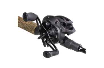 Image of Lunkerhunt F-117 Baitcaster Rod Combo, Right handed, Black, 7ft, BCCOMF11701