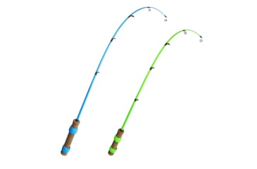 Image of Lunkerhunt First Ice Rod, Fluorescent Green, 27in, FIRST04
