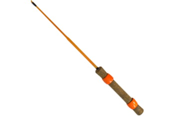 Image of Lunkerhunt First Ice Rod, Hunter Orange, 34in, FIRST02