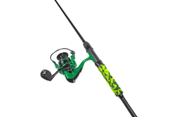 Image of Lunkerhunt Hunter Spinning Rod Combo, Dark green camo, 6ft 8in, SHNTCOM01