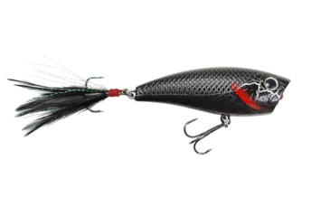Image of Lunkerhunt Impact Crush Bait, Charcoal, 2.5in &amp; 1/3 oz, IMPOP06