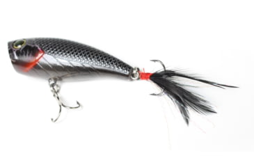 Image of Lunkerhunt Impact Crush Bait, Charcoal, 2.5in &amp; 1/3 oz, IMPOP06