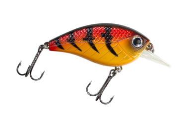 Image of Lunkerhunt Impact Jolt 2.5F Bait, Red Hot, 2.25in &amp; 1/3 oz, IMFSQ05
