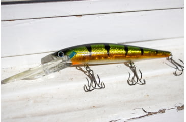 Image of Lunkerhunt Impact Slash 12S Deep Diving Jerkbait, Green Back, 4.3in &amp; 5/8 oz, ISLASH03