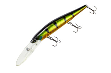 Image of Lunkerhunt Impact Slash 12S Deep Diving Jerkbait, Green Back, 4.3in &amp; 5/8 oz, ISLASH03