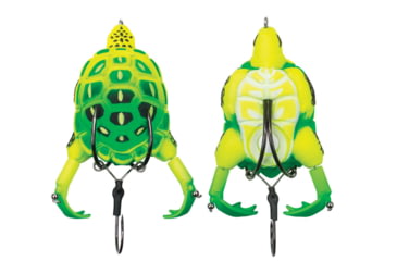 Image of Lunkerhunt Prop Turtle Bait, Neon, 3.5in &amp; 3/4 oz, TURTLE03