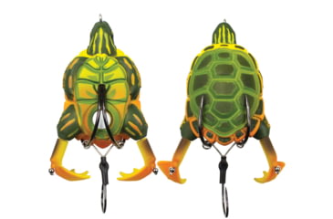 Image of Lunkerhunt Prop Turtle Bait, Timber, 3.5in &amp; 3/4 oz, TURTLE02