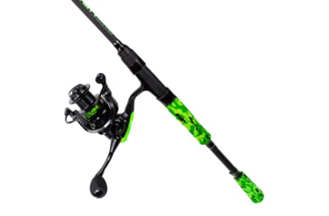 Image of Lunkerhunt Sublime Spinning Rod Combo, Camo Green, 6ft 8in, WMCG01