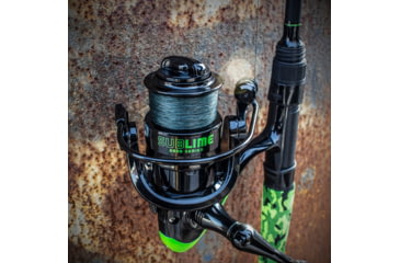 Image of Lunkerhunt Sublime Spinning Rod Combo, Camo Green, 6ft 8in, WMCG01