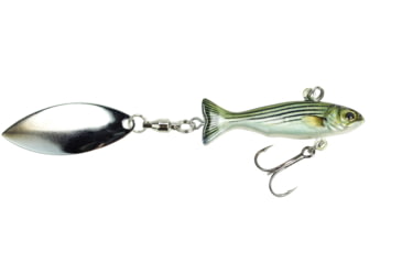 Image of Lunkerhunt True Spin Bait, White Bass, 1.75in &amp; 3/16 oz, TRSP13