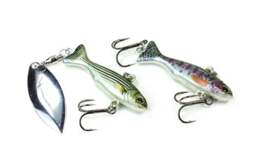 Image of Lunkerhunt True Spin Bait, White Bass, 1.75in &amp; 3/16 oz, TRSP13