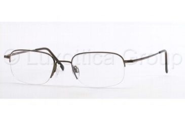 Image of Luxottica LU 6506 Eyeglasses Styles Brown Frame w/Non-Rx 52 mm Diameter Lenses, 3004-5219, Luxottica LU 6506 Eyeglasses Styles Brown Frame w/Non-Rx 52 mm Diameter Lenses