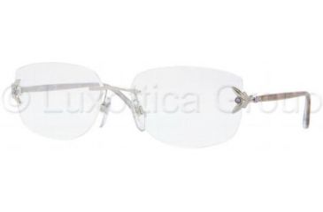 Image of Luxottica LU2297B Eyeglass Frames F241-5617 - Shiny Palladium Frame