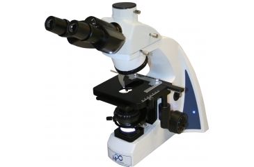 Image of LW Scientific I4 Trinocular Microscope with 4x, 10x, 40x, 100x Infinity Plan Objectives, CREAM i4M-TN4A-iPL3