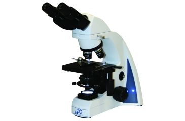 Image of LW Scientific I4 Binocular Microscope with 4x, 10x, 40x, 100x Infinity Plan Objectives, CREAM i4M-BN4A-iPL3
