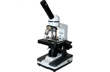 Image of LW Scientific Student Pro Monocular Microscope with 4 Achromat objectives, CREAM EDM-MM4A-DAL3