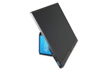 Image of LW Scientific Trinocular Microscope with BioVID 1080 Camera and 13 in Monitor, iNM-T4BV-iPL3