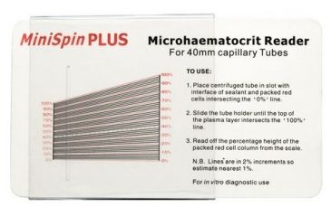 Image of LW Scientific ZipCombo Centrifuge,White w/12-place Microhematocrit Rotor 40mm Tubes ZCC-12HD-40T3