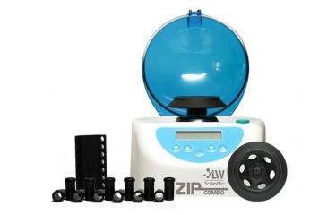 Image of LW Scientific ZipCombo Centrifuge,White w/6-place Micro-Tube Rotor 1.5ml-2.0ml Tubes ZCC-06AD-02T3