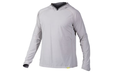 Image of NRS Men's H2Core Silkweight Hoodie-Ice Gray Heather-Large