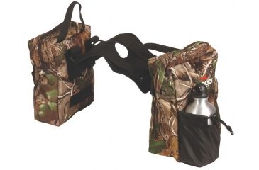 Image of Coleman Mad Dog ATV Tank Top Saddle Bag,  Two Zippered Compartments, Polyester, RealTree APG Camo 2000012642