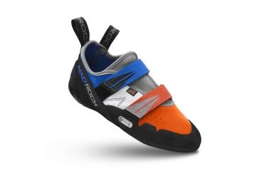 Image of Mad Rock Agama Mens Climbing Shoes, Blue/Orange, 14 US, 444140-140