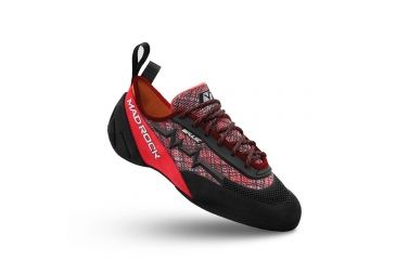 Image of Mad Rock Pulse Negative Mens Climbing Shoes, Red/Black, 15 US, 438150-150