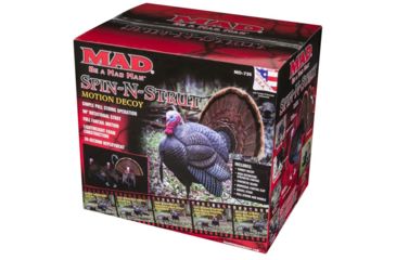 Image of MAD Spin-N Strut Turkey Decoy, Brown, MD-735