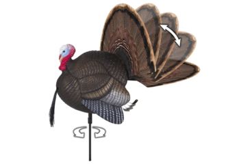 Image of MAD Spin-N Strut Turkey Decoy, Brown, MD-735
