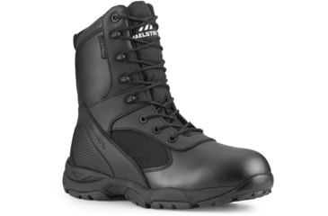 Image of Maelstrom Tac Athlon Mens 8in Tactical Boot w/ Zipper, Waterproof, Non-Insulated, Medium, 8, Black, 4180Z WP-8M