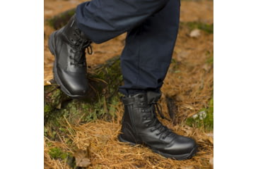 Image of Maelstrom Tac Athlon Mens 8in Tactical Boot w/ Zipper, Waterproof, Non-Insulated, Medium, 8, Black, 4180Z WP-8M